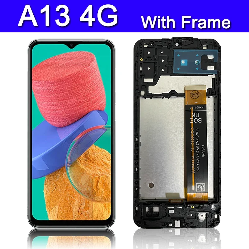 High Quality For Samsung A13 LCD Display Screen Touch Panel Digitizer Replacement Parts For Samsung A135F A136U A137F LCD