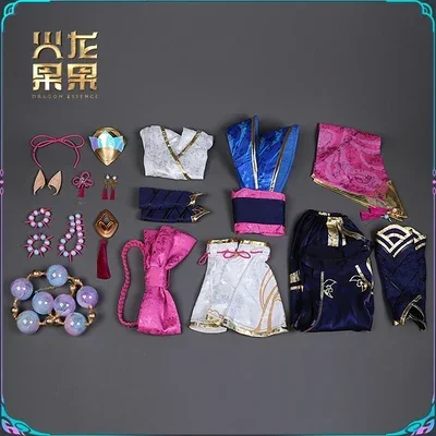 Game LOL Syndra Spirit Blossom Syndra Cosplay Costume Women Kimono Dress