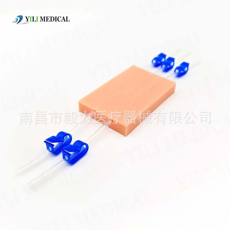 Suturing module, silicone surgical suturing module, silicone model, intravenous injection suturing practice, skin pad