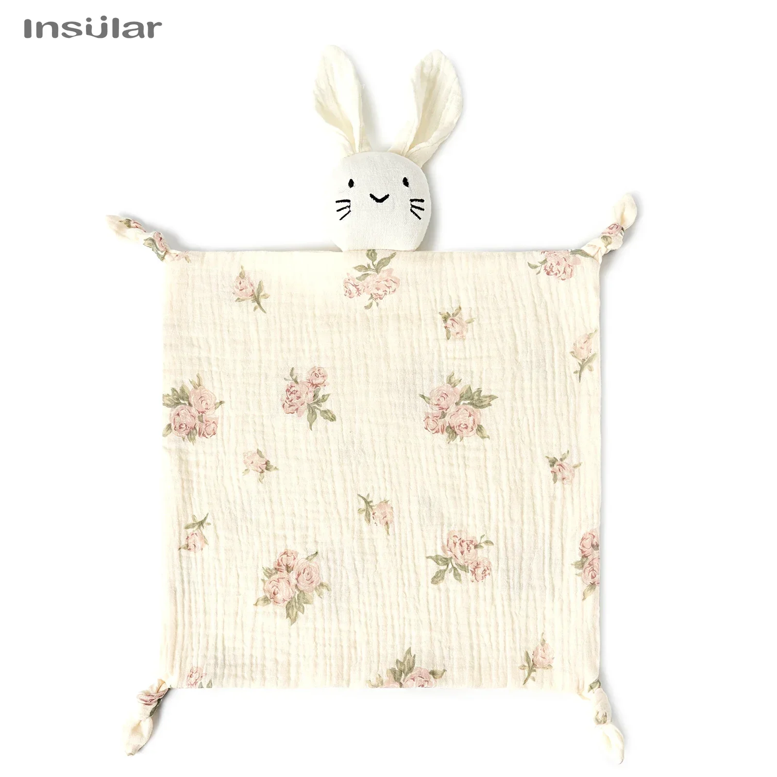 

Newborn Baby Items Cotton Muslin Comforter Sleeping Dolls Blanket Soft Soothe Appease Towel for Baby Bibs Burp Cloths Infant