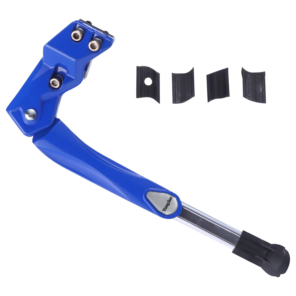 

Blue Aluminum Alloy Foot Side Support Mountain Bike Kickstand Quick Release Stand Parking Rack Riding Supplies