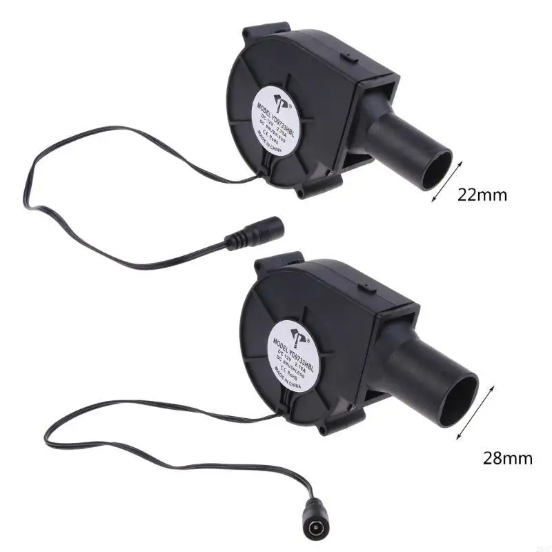 

203C Blower with Air Outlet 2.7A 4600RPM Barbecue Grill Centrifugal Large Air Volume High-speed Cooling Fan Accessories