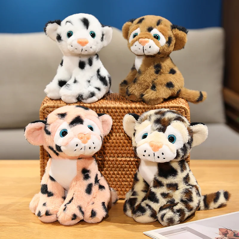 León sentado simulado de 17/22CM, juguetes de peluche, muñeco de peluche suave, juguetes duende pequeños para regalos de cumpleaños y Navidad