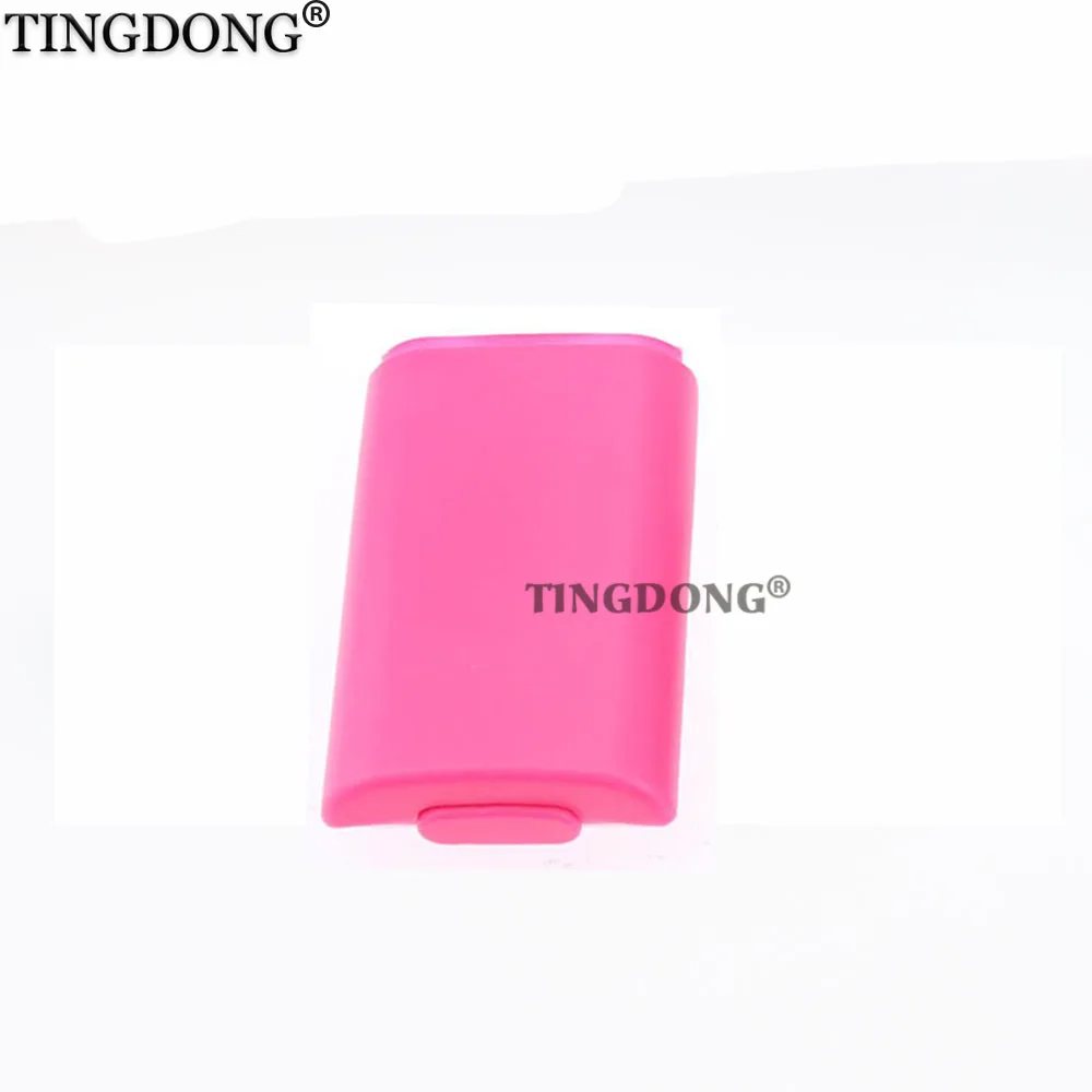 1 шт., красный, синий, розовый, белый, черный, дополнительный пластиковый чехол для аккумуляторной батареи, замена чехла для Xbox 360, запасная часть