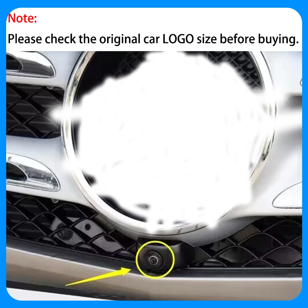 ZhuCamX Ultra Clear Night Vision LOGO Parking Front View Camera For Mercedes Benz GLC X253 C253 GLC200 GLC250 GLC300 2015~2019