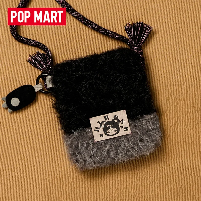 

POP MART Hirono Road Journal Series Мини-сумка Слепая коробка Плюшевая подвеска Украшение Новогодний подарок