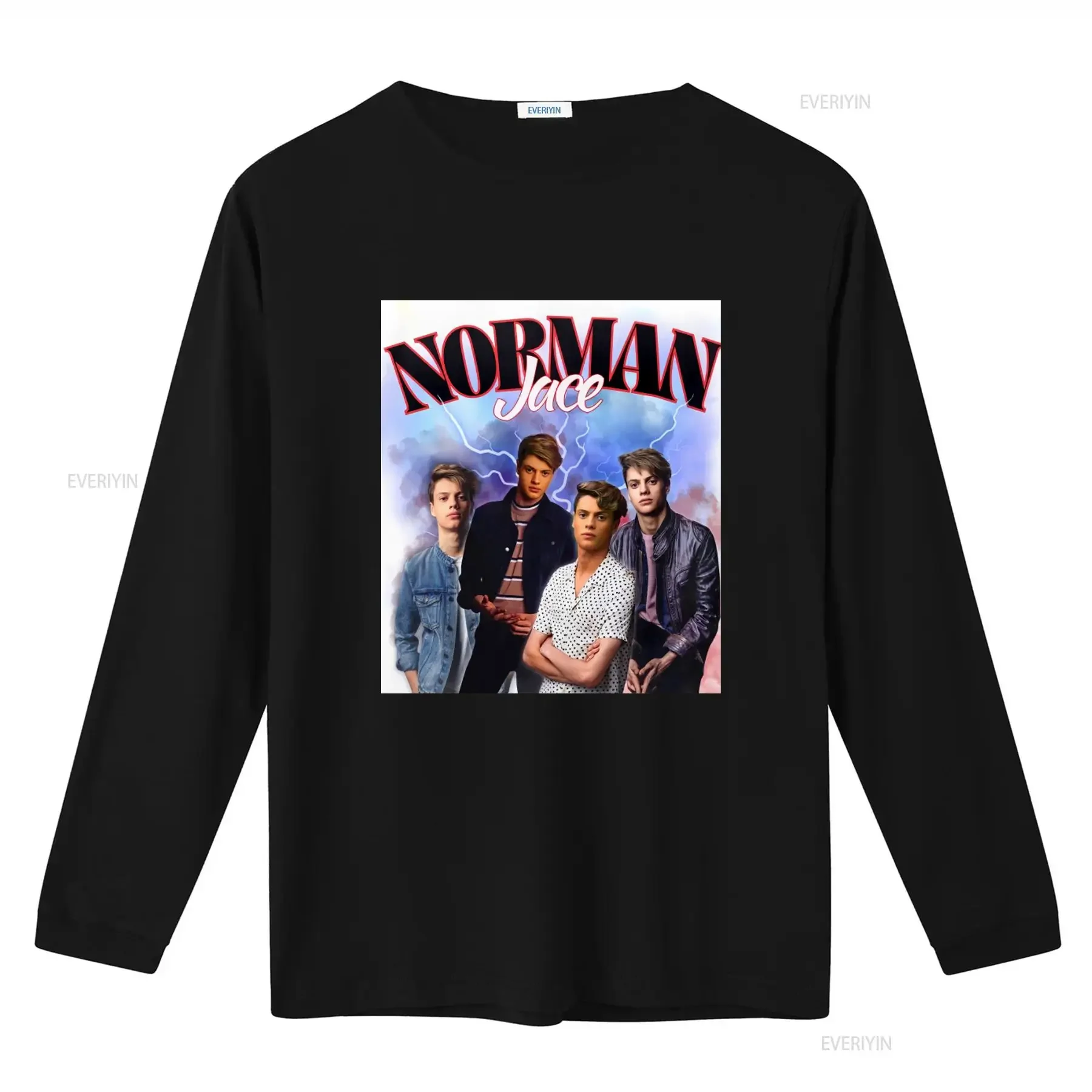 Jace Norman Lover Henry Danger T Shirt for Men Fashion Print vintage Washed Slightly streetwear Soft Top For Everyday Wear