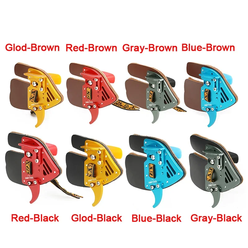 S/M/L/XL إصبع الحرس قوس منحني الرماية إصبع حماية التبويب اليد اليمنى Longbow القوس التقليدي الصيد الرماية واقية