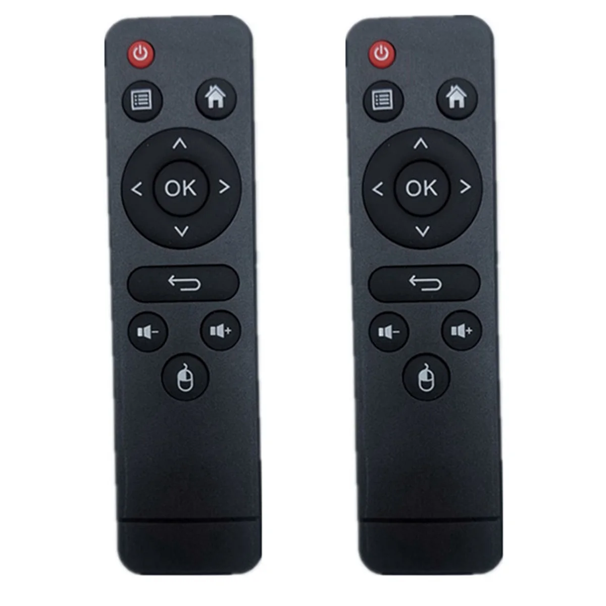 ABGI-2X télécommande pour H96 MAX 331/Max X3/MINI V8/MAX H616 boîtier de télévision intelligent Android 10/9.0 4K lecteur multimédia contrôleur de boîtier supérieur