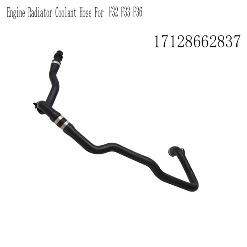 HOT-エンジンラジエーター冷却ホースF32ウォーターパイプ冷却ホース17128662837 BMWラジエーターホース用、エンジンラジエーター冷却ホースF32