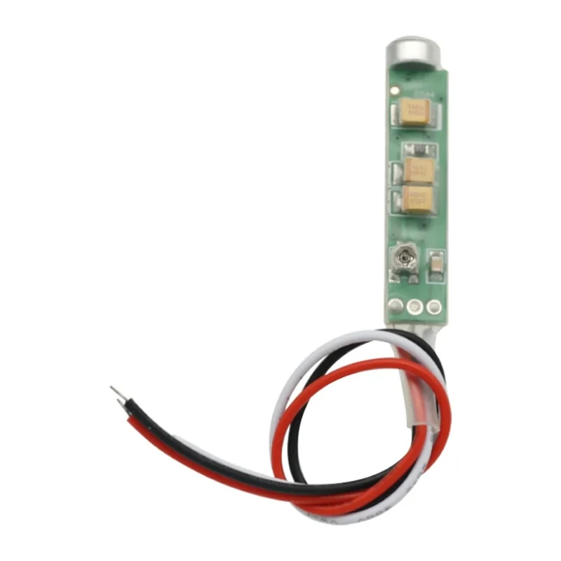 Módulo de micrófono especial ajustable de volumen de salida, módulo adaptador de pastilla de Audio con preamplificador para cámara IP CCTV