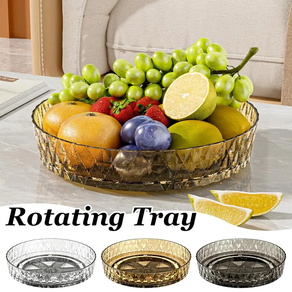 360° rotating rack,multifunctional storage turntable for kitchen countertops,spice storage rack,living room desktop storage tray