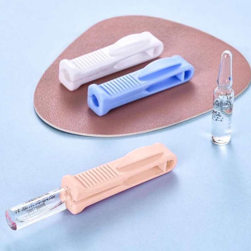 متعددة الوظائف ممرضة طبيب مريحة فتاحة زجاجات أمبولة قابلة لإعادة الاستخدام مقبض بلاستيكي أدوات طبية قواطع أمبولة