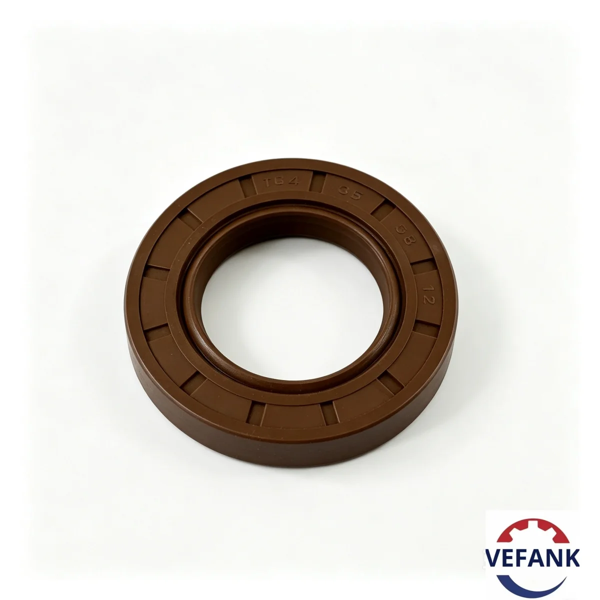 TG4 35*58*12mm OIL SEAL NBR Brown High-pressure double-lip rotary shaft seal, Suitable for Auto Sealing