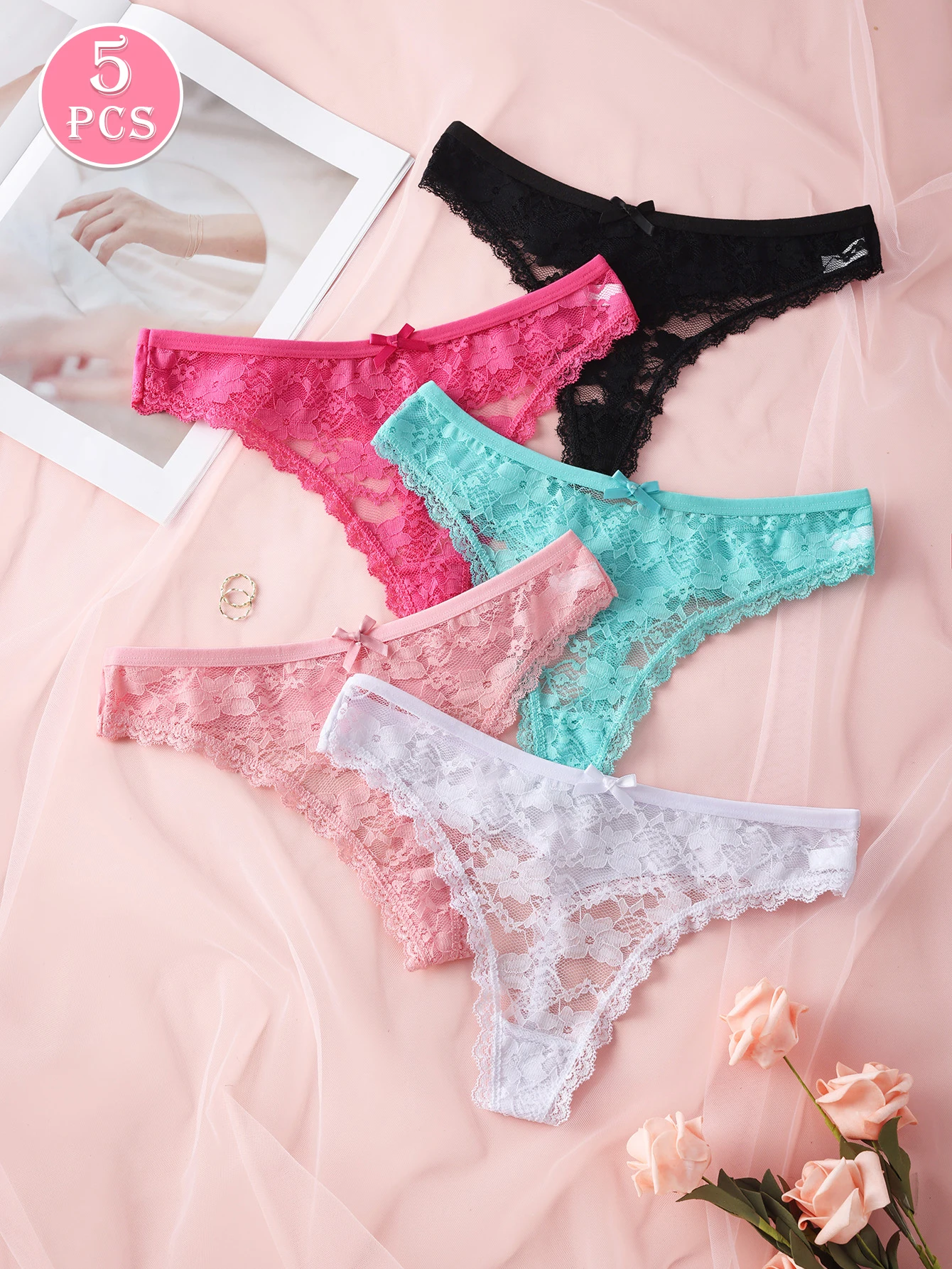 #75 Womens Lace Thong Panties List of Top Picks