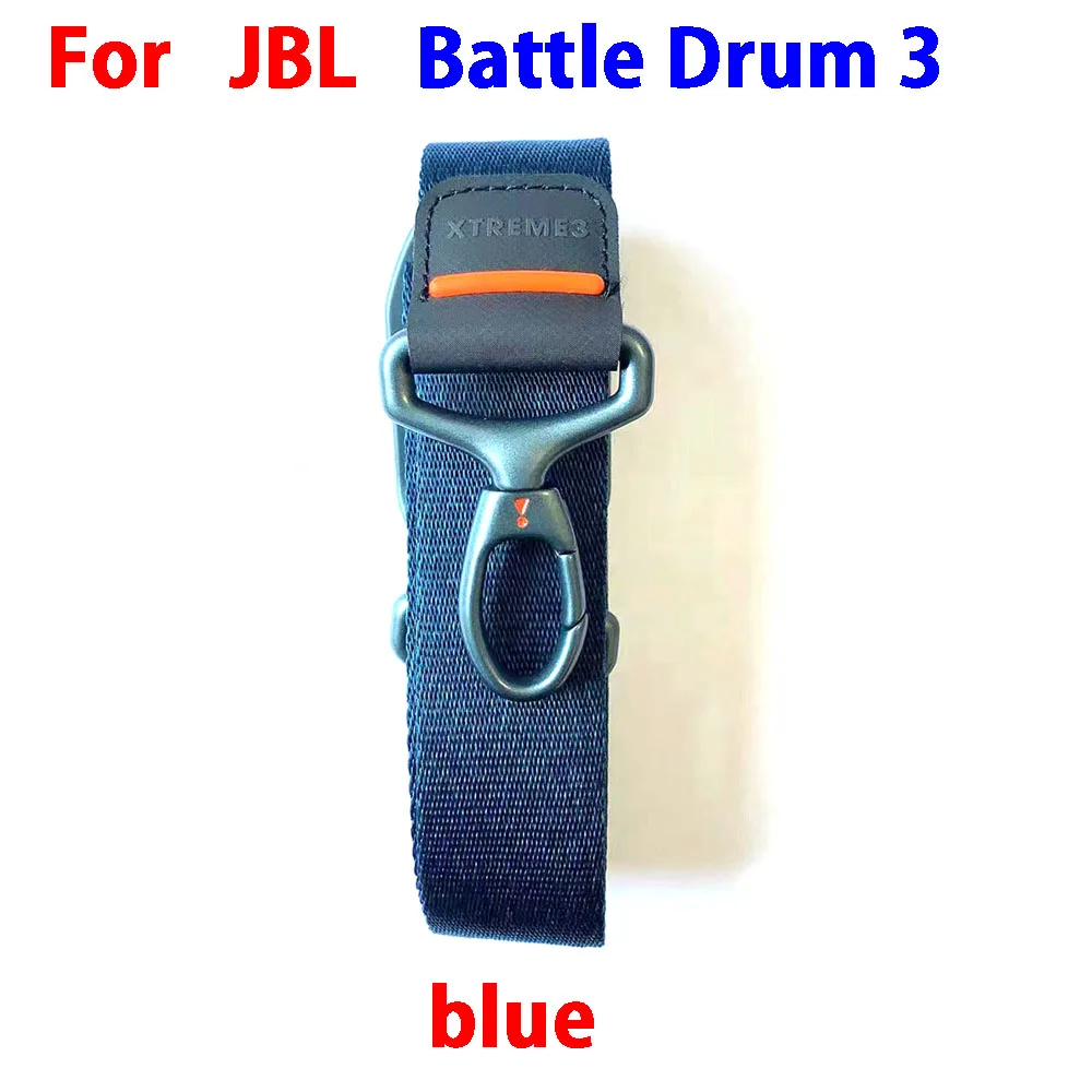 

1PCS For JBL war drum 3 belt blue Bandage Leather Webbing Knuckle Handle Grip Strap Speaker Connector Accessories