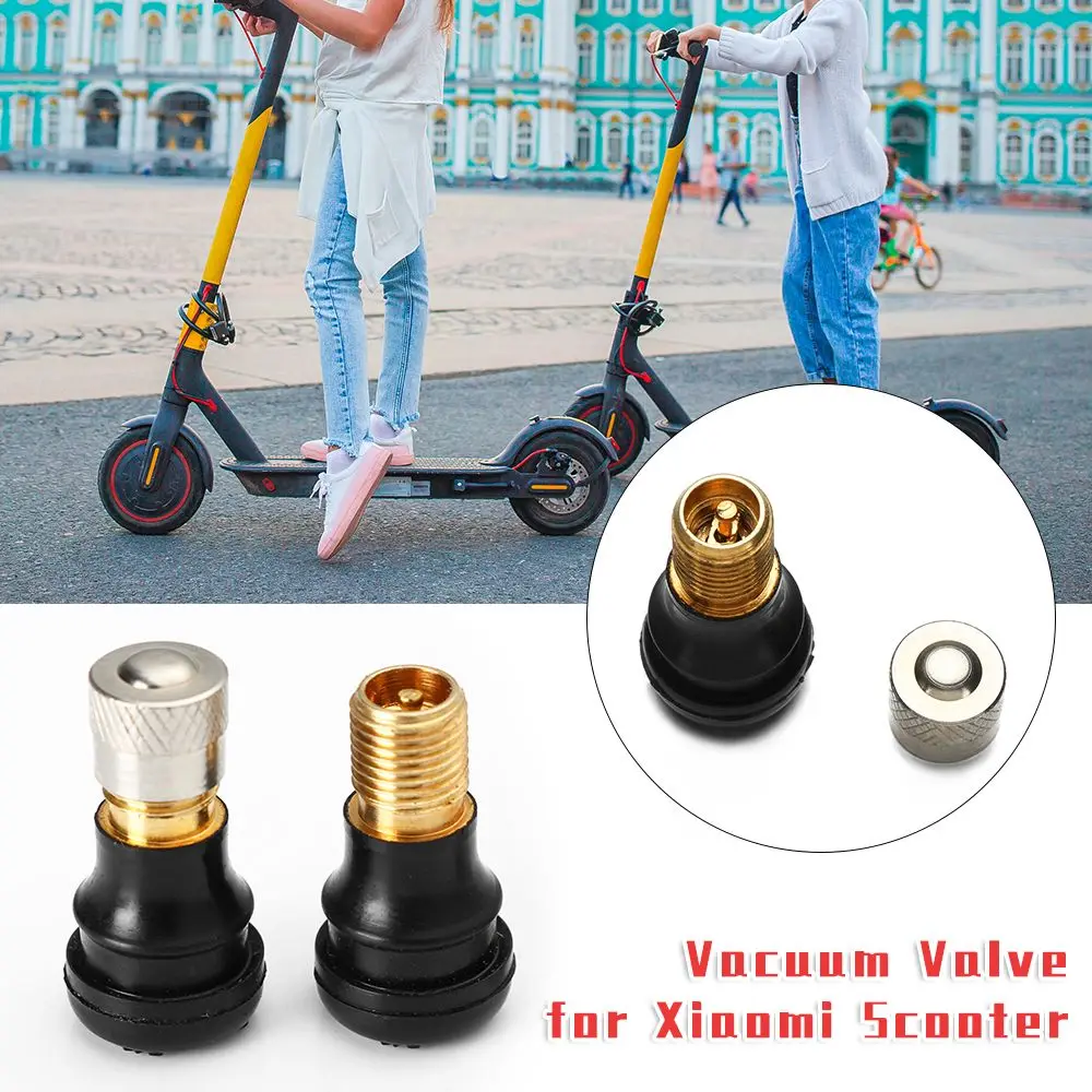 1/2/5Pcs New for Xiaomi M365 26mm Electric Scooter Valve Vacuum Valves Tubeless Tire Valve Wheel Gas Valve