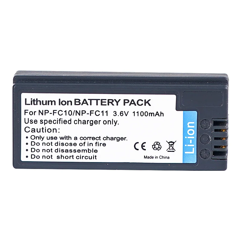 لسوني NP-FC10 FC11 بطارية الكاميرا F77 F77A FX77 P2 P3 P5 P7P8 1100mAh بطارية الكاميرا #2