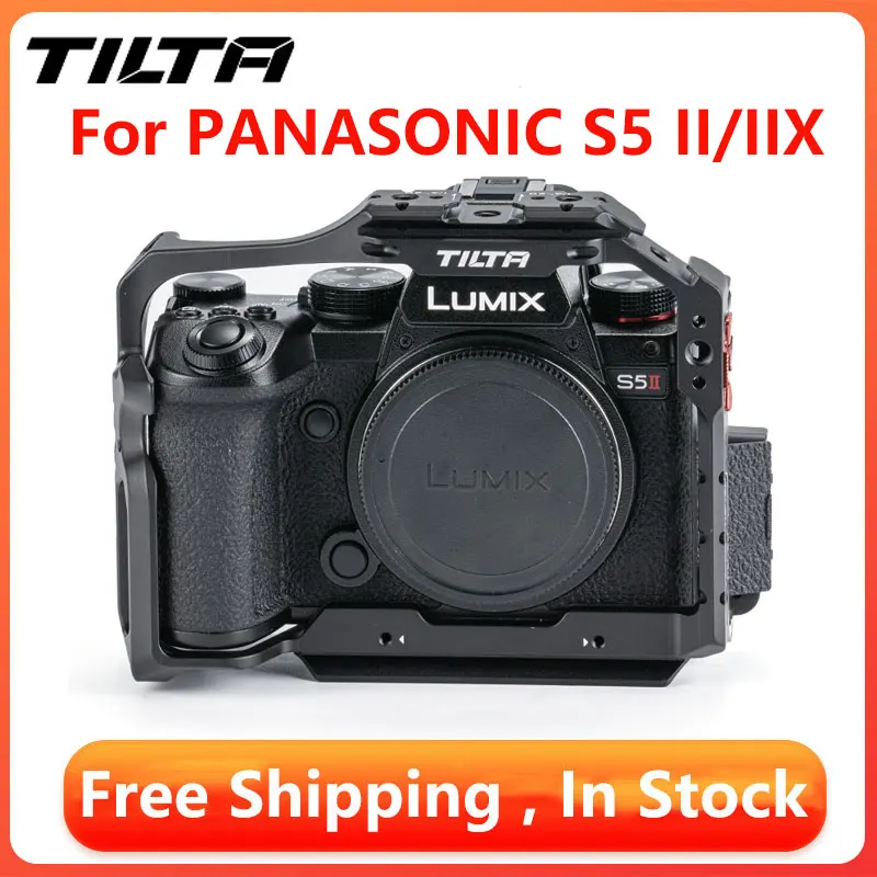 TILTA dla Panasonic Lumix S5 II IIX kamera klatka TA-T50-FCC-TG TA-T50-HCC-B TA-T50-HCC-TG pełna