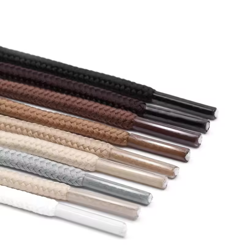 1 Pair Classic Solid Round Shoelaces Durable Polyester Shoe laces Boot Laces Sneaker Shoelace 21 Colors 70cm 90cm 120cm 150cm - Image 4
