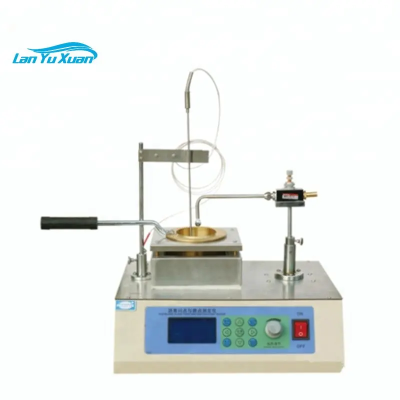 Bitumen flash point and ignition point tester, Opening cup method Cleveland flash point tester