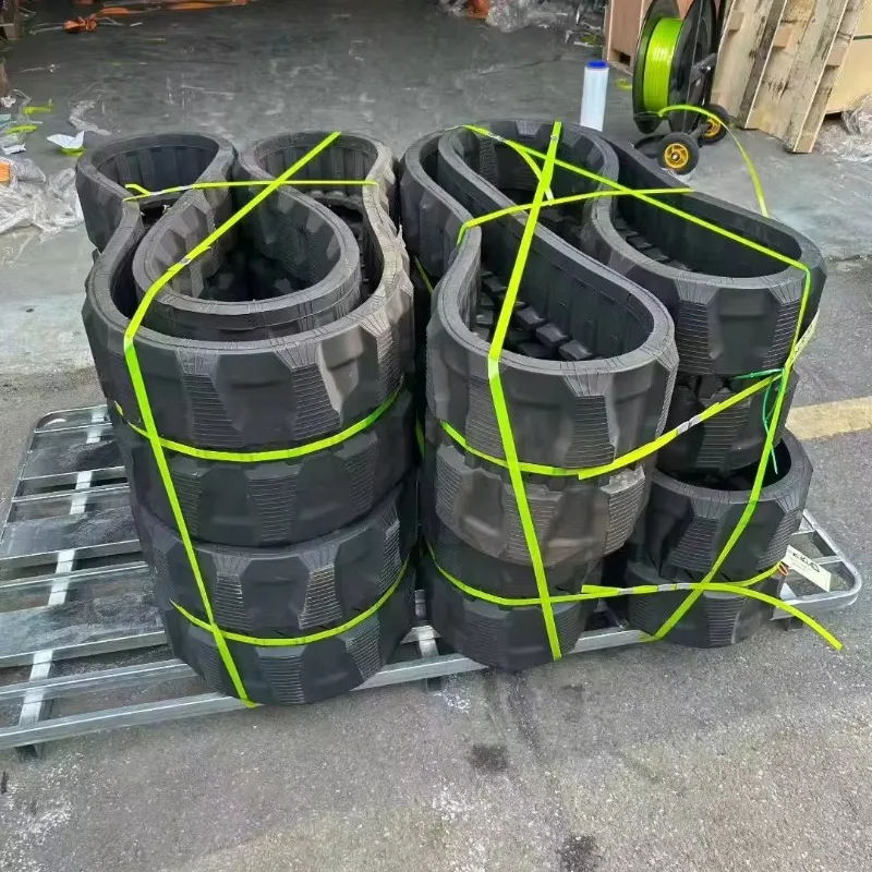 Excavator Undercarriage Rubber Track 300x52.5x82 300X52.5X82 200X72X41 180X72X37 180X72X43 180*72*37 230X48X74 Rubber Tracks