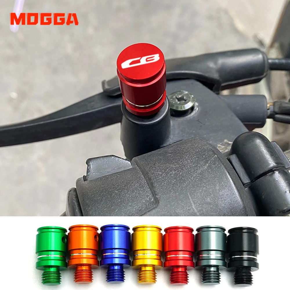 Rearview Mirror Hole Plugs Screw Bolts Cap Accessories For Honda CB650R CB650F CB600F CB500X CB500F CB1100 CB1000R CB250R CB300R