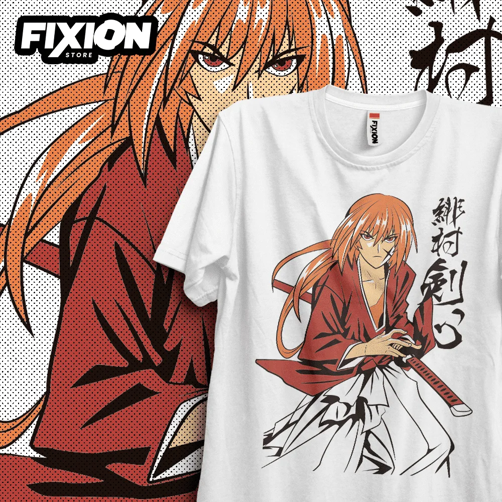 Rurouni Kenshin  J3Anime T Shirt Manga Gift For Anime Lover All Size Cotton