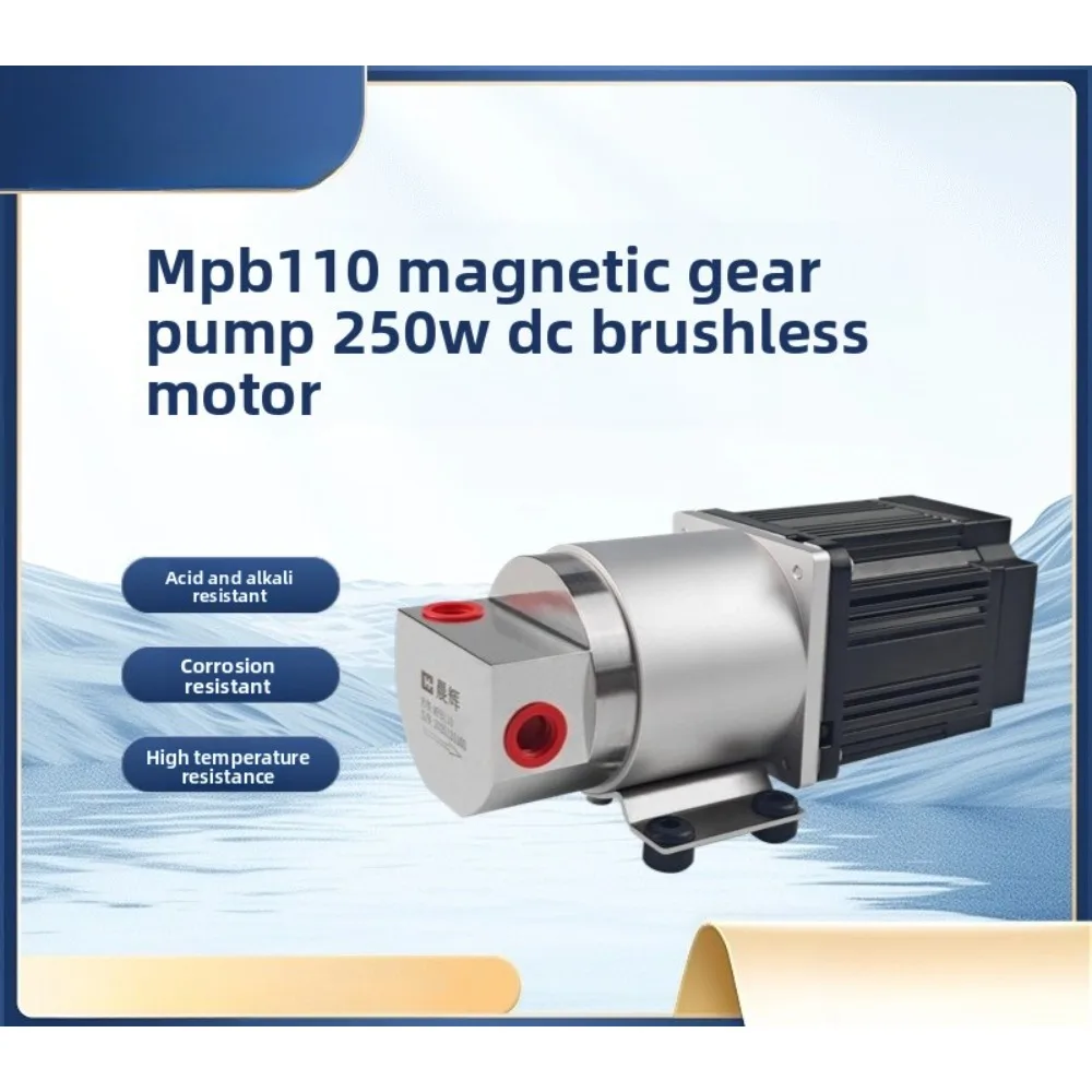 Micro Magnetic Drive Stainless Steel Metering Pump 24V 250W for Cooling Chemical Dosing Corrosion Heat Resistant