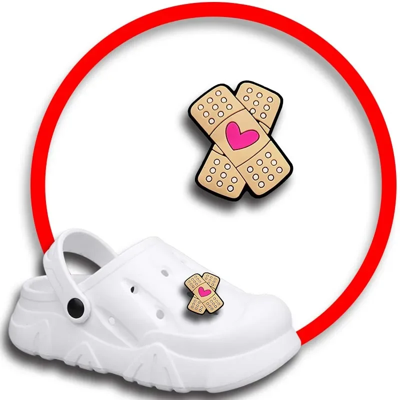 Dijes para zapatos de enfermera, accesorios para Crocs, sandalias, alfileres para zuecos, decoraciones para zapatos, insignias para hombres, niños, niñas, zapatos para niños