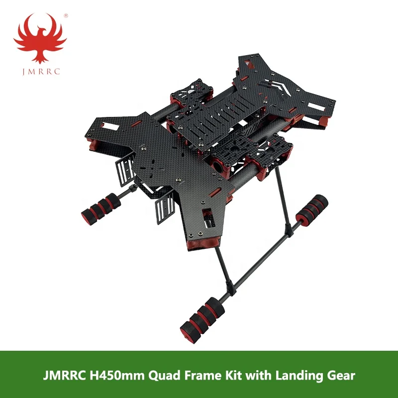 JMRRC Quadcopter frame kit GF-H450mm carbon fiber FPV  Mini H Quad Frame Kit RC Multicopter 