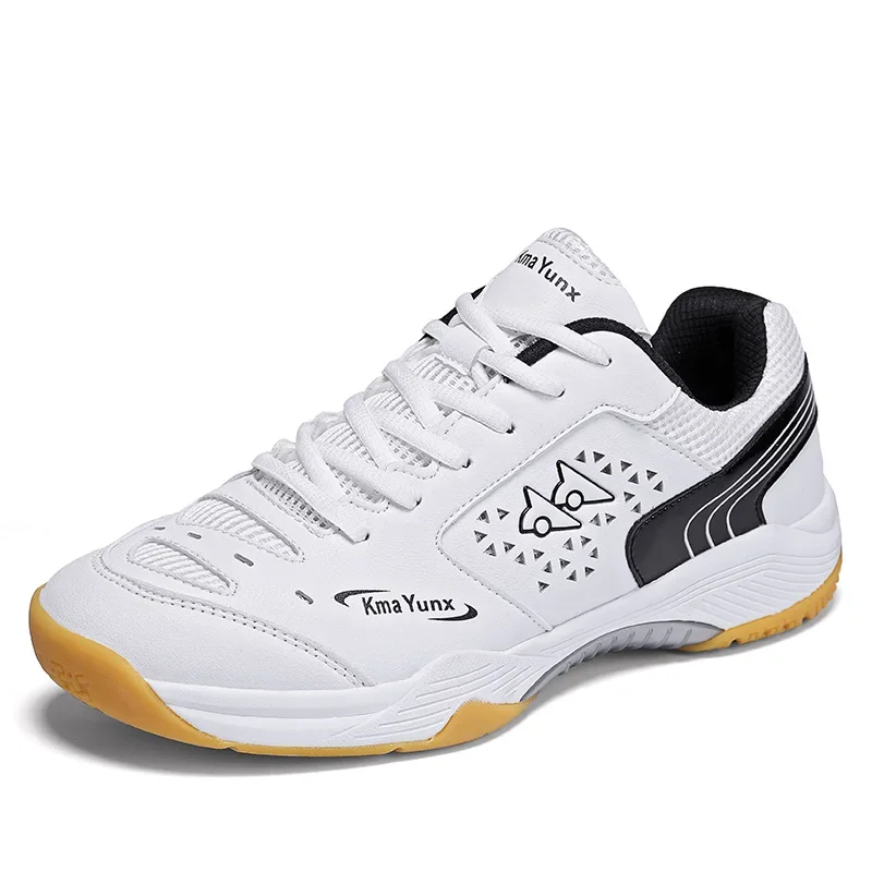 Professional Badminton Shoes for Men and Women Anti-Slip Tennis Trainers for Outdoor Sports Trainers Blue Table Tennis Sneakers