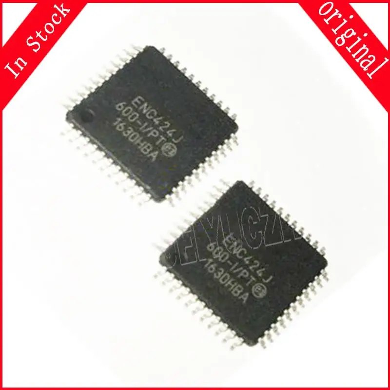 

10pcs/lot ENC424J600-I/PT ENC424J600-I ENC424J600 QFP-44 In Stock