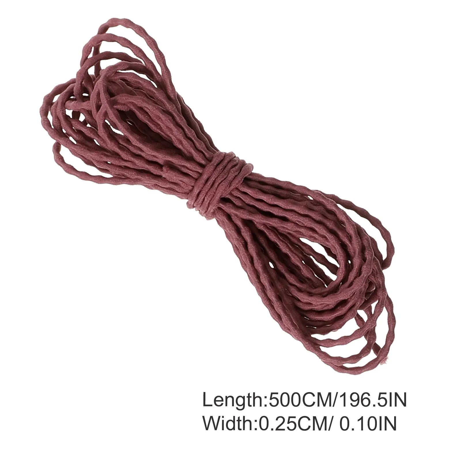 6Pcs Premium Elastic Bracelet Cord Stretchy String for Jewelry Making DIY Hair Ties Necklaces Beading Crafts Soft Wear Resistant