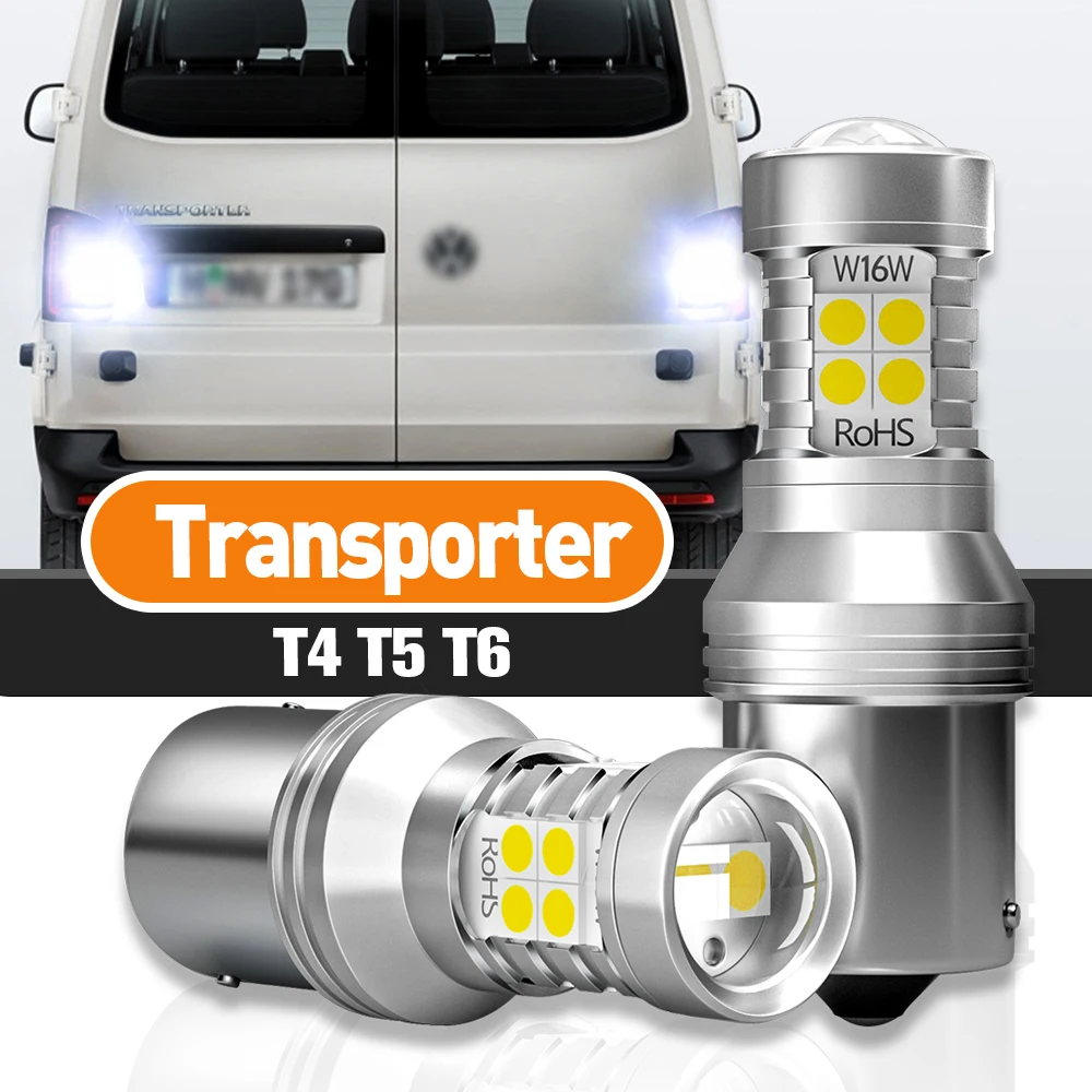 Luz de marcha atrás para VW Volkswagen Transporter mk4 mk5 mk6 T4 T5 T6 1990-2016 2012 2013 2014 accesorios Canbus 2 uds lámpara LED