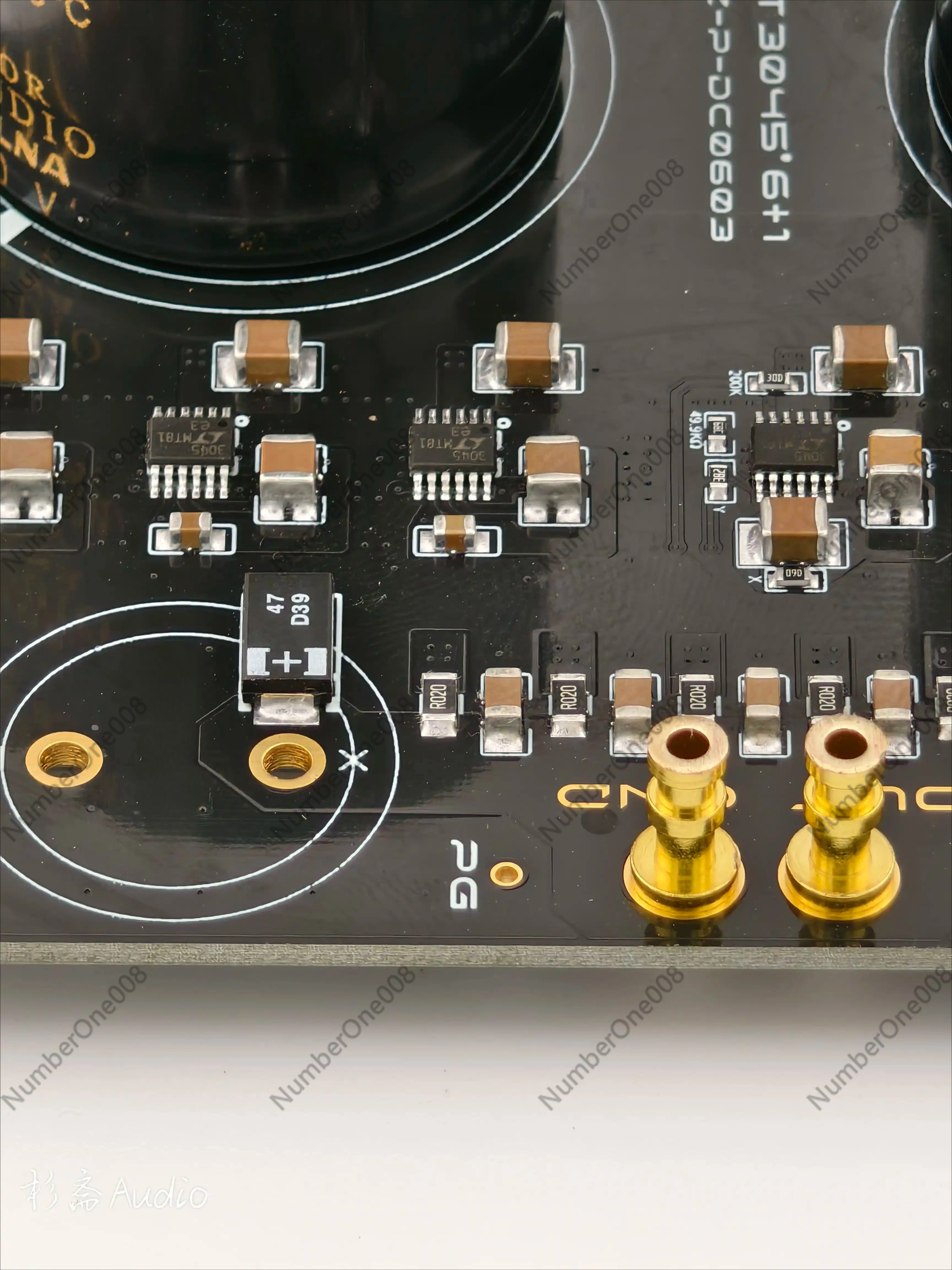 3A Linear Voltage Regulator Module 6-Parallel LT3045 DC Power Supply Rectifier Filter Board