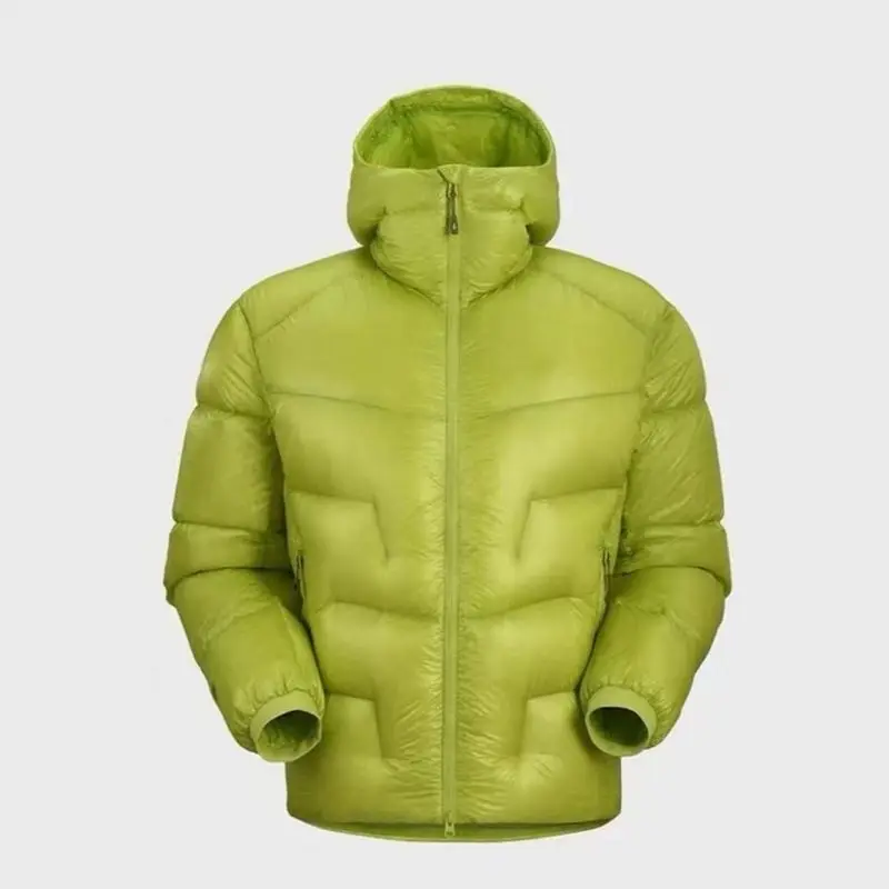 

5000GT Little Sun New 90 White Duck Down Men's and Women's Warm Outdoor Cold Protection Lightweight LOGO Down Jacket with Hood