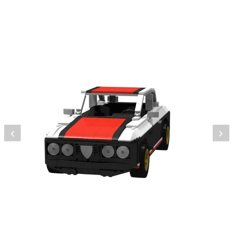 MOC-114550Super Race Sportwagen Wedstrijd Bouwstenen Model1430parts Education Boy Kids Verjaardag Bouwstenen Toygift