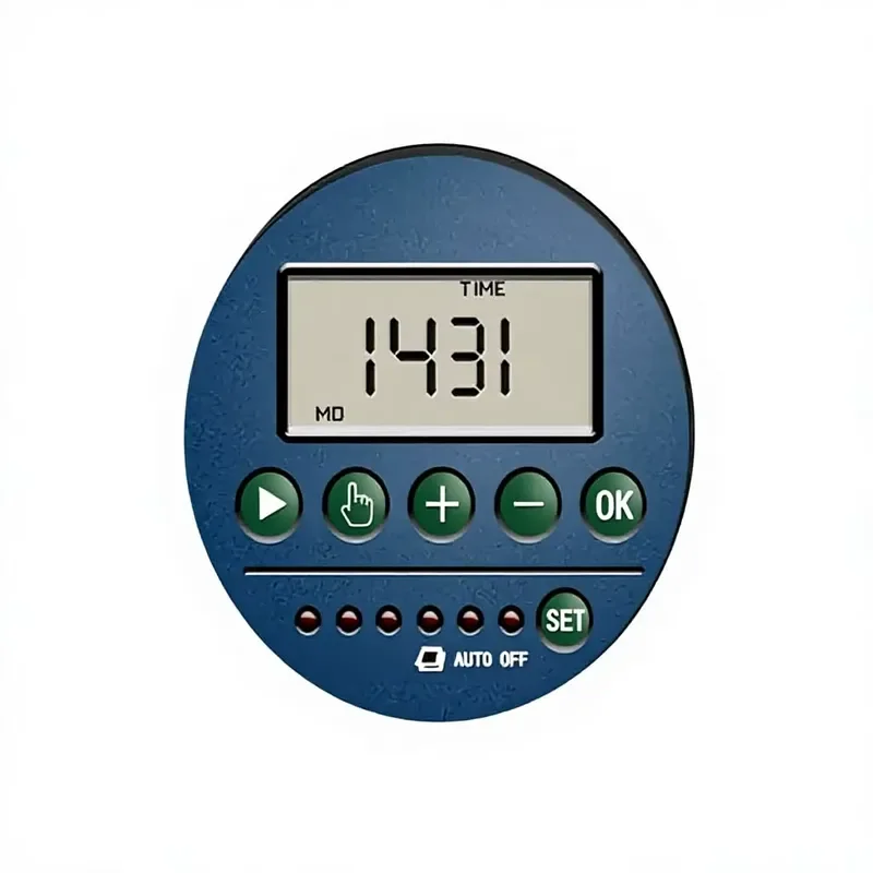i DaringFish Garden Irrigation Dry Battery Single Station Controller Smart Bluetooth Timer DC Solenoid Valve