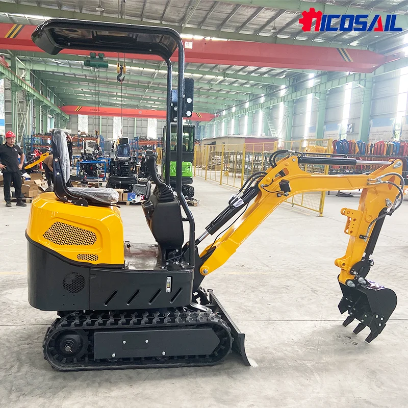 工場価格 ミニショベル販売 コンパクトで高効率 家庭用小型プロジェクト向け ミニ掘削機 1.2トン