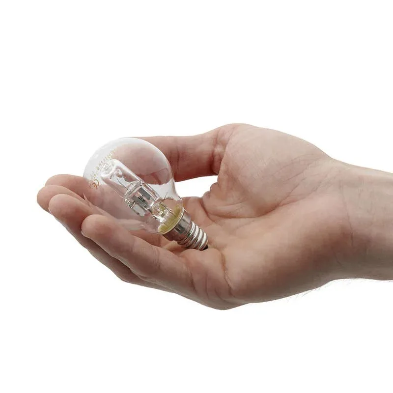 Philips 42W Golf Ball Standard Lamp E14 Edison Screw Halogen Classic P45 Eqv to 55W Dimmable White Light 220‑240V Bulb