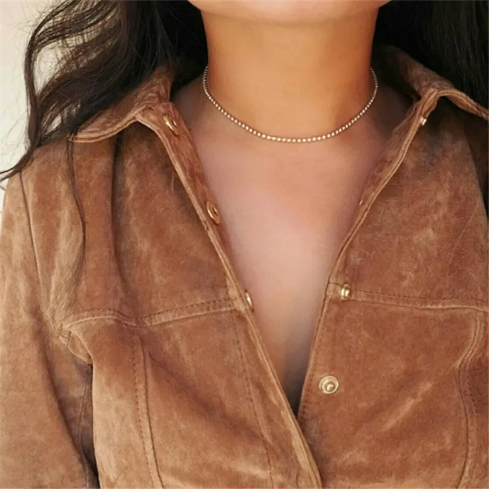 FSUNION 2025 New Luxury Rhinestone Choker Necklace for Women Temperament Collar Fashion Jewelry Accessories Birthday Gifts