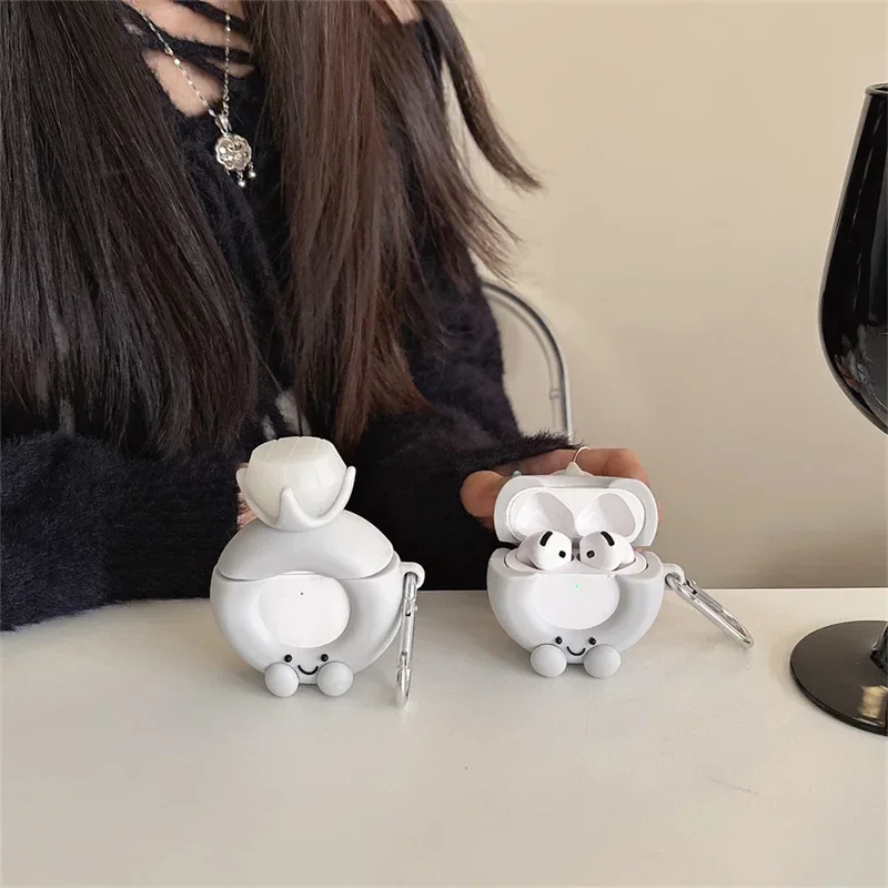 Светящийся чехол с бриллиантами для AirPods 4 Airpod 1 2 3 Pro Pro2, Bluetooth-наушники, зарядное устройство, защитный чехол для наушников