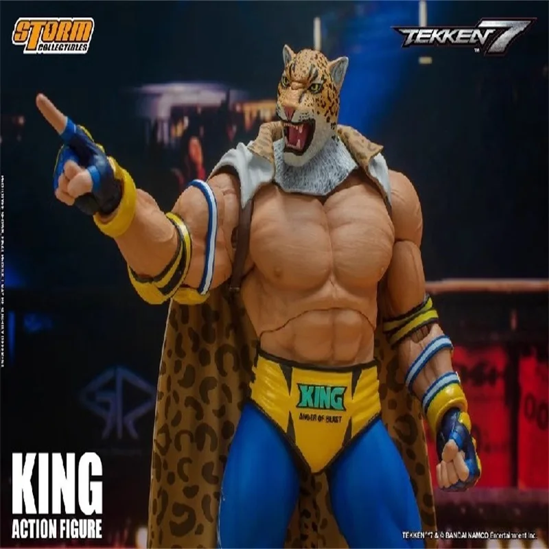 

Storm Toys BNTK04 1/12 King Panther Tekken 7 Soldier Model 6'' Action Figure In Stock