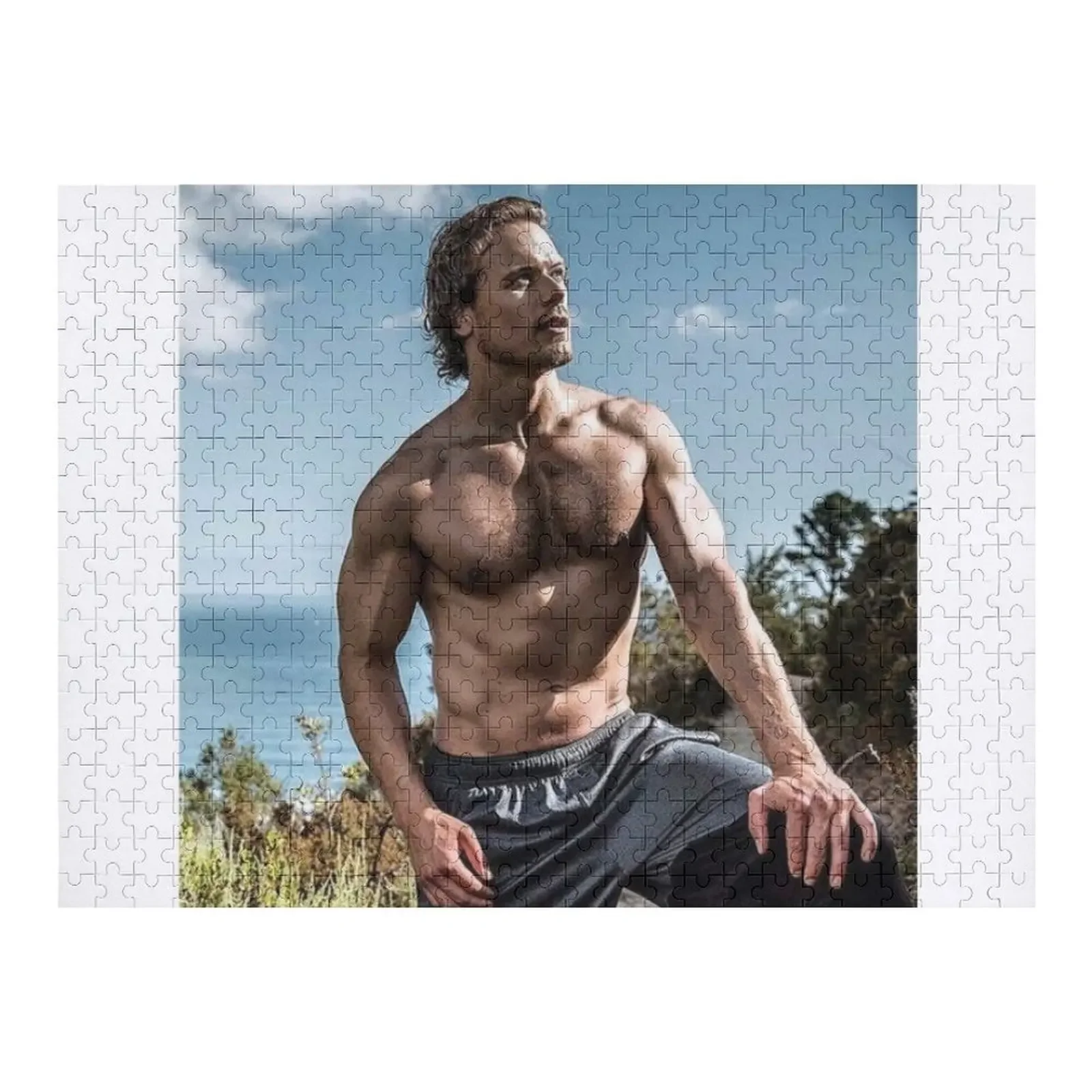 แซม ฮิวแฮน จิ๊กซอว์พัซเซิล ของขวัญไม้แบบกำหนดเอง ปริศนาแบบกำหนดเอง