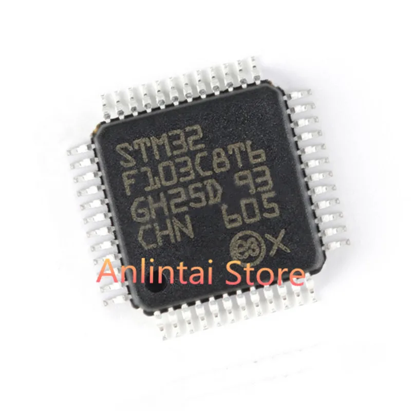 

5pcs STM32F103C8T6 F103C8T6 IC MCU 32BIT 64KB FLASH 48LQFP