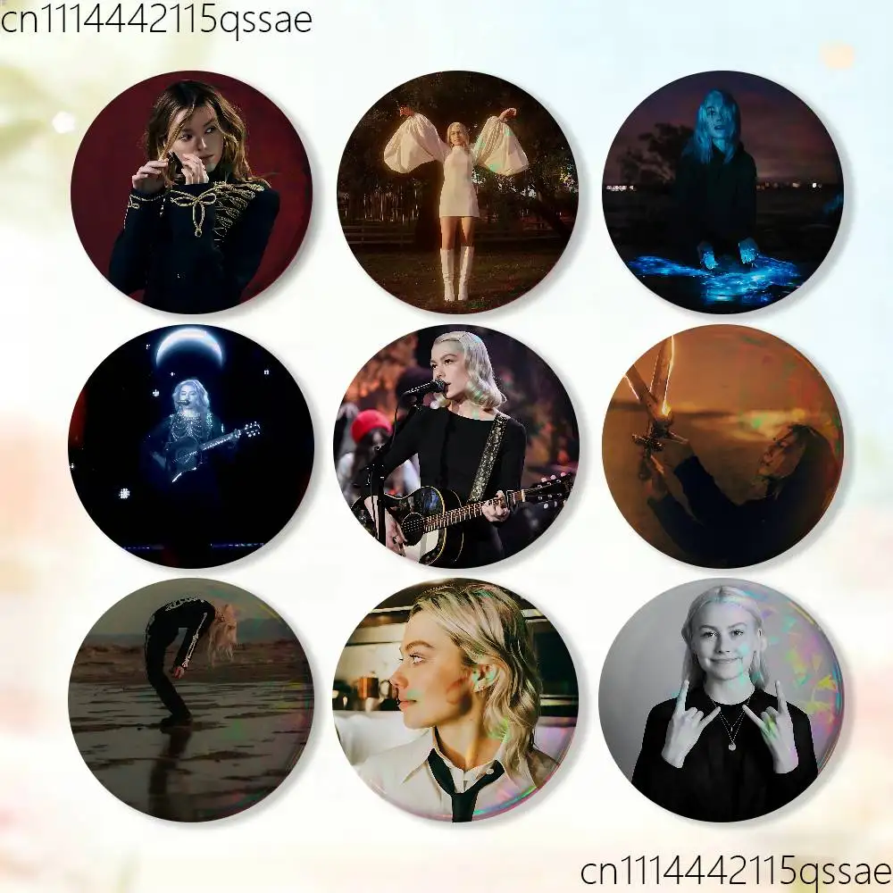 Lost P-Phoebe Bridgers Weekend Badge Tinplate Soft Button Pin Brooch Metal Badge Custom Jewelry Accessories Hat Bag Lapel