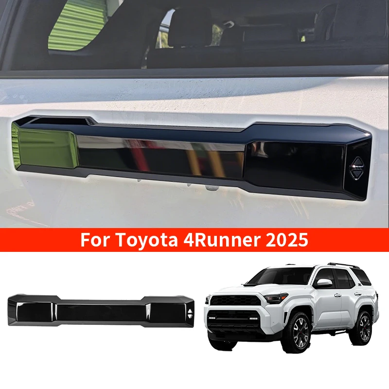 

Tailgate Handle Trim Protective Cover For Toyota 4Runner 2025 Trunk Tailgate Handle Cover Trim Exterior Upgrade Car Accessories