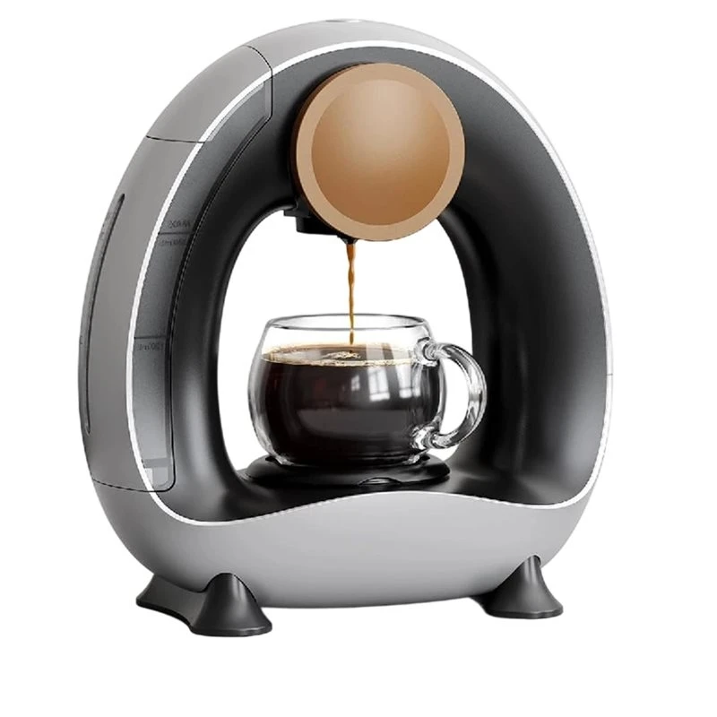 Efficient-Portable 2 In 1 Coffee Maker EU Plug Compatible High Quality Automatic Silent Operation For Home Machines
