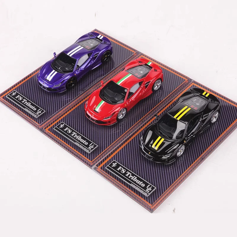 

U2 1:64 Novitec F8 Purple / Black Resin Model Car